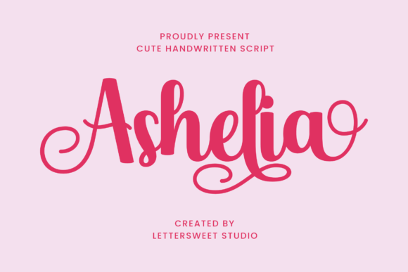 Ashelia: A Handwritten Font That Earns Its Place in Real Campaigns