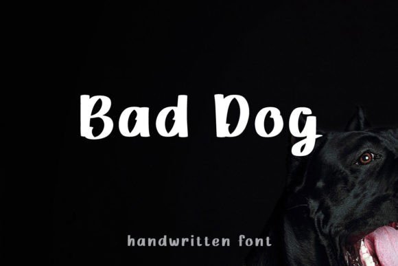 Bad Dog Font: A Playful, Professional Display Typeface for Small Businesses