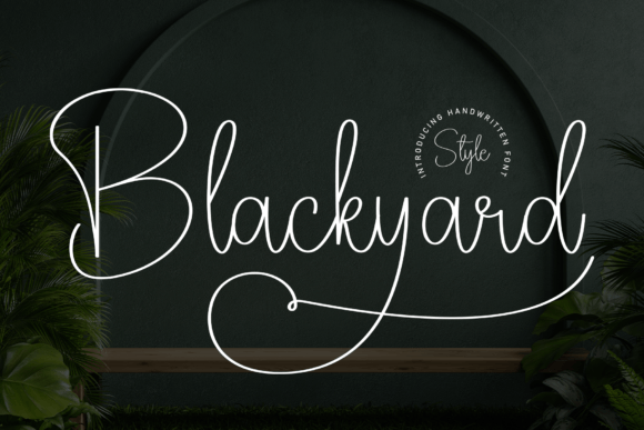 Blackyard: A Friendly Handwritten Font for Warm Digital Brands