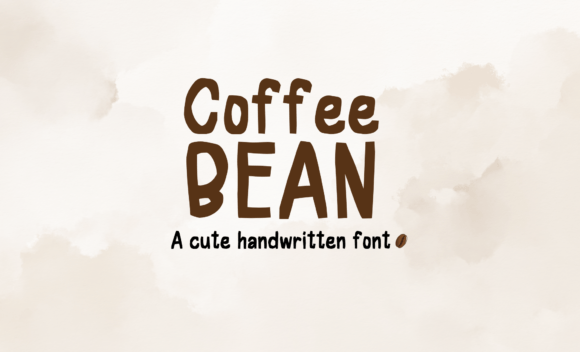Coffee Bean Font: A Playful Handwritten Typeface for Warm Brand Moments