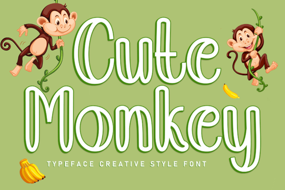 Cute Monkey: A Friendly Handwritten Font for Small Business Charm