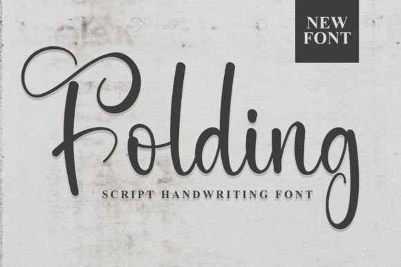 Folding Script Font for Scroll-Stopping Brand Content