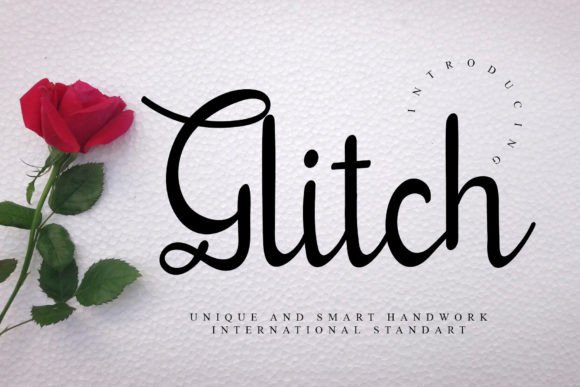 Glitch: A Refined Script Font for Digital Branding