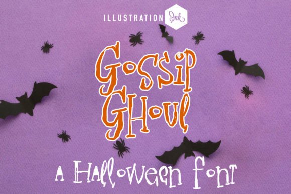 Gossip Ghoul: A Playful Halloween Font That Delivers Campaign Personality