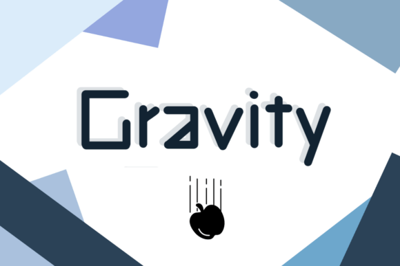 Gravity: A Handwritten Font That Anchors Your Tech Message