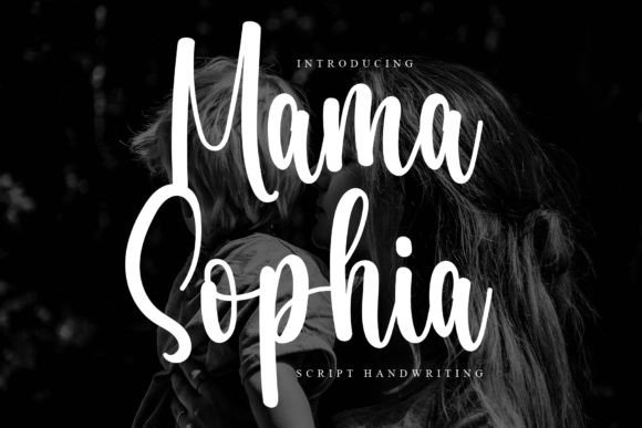 Mama Sophia: A Delicate Handwritten Font for Thoughtful Branding
