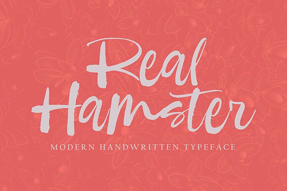 Real Hamster: A Handwritten Font That Breathes Quiet Confidence
