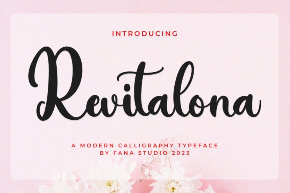 Revitalona: A Handwritten Font That Makes Your Brand Feel Human