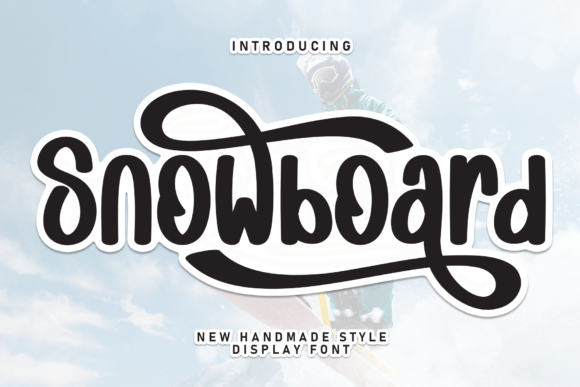 Snowboard: A Handwritten Font That Makes Your Brand Feel Human