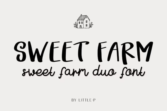 Sweet Farm Font: A Handwritten Farmhouse Typeface That Works