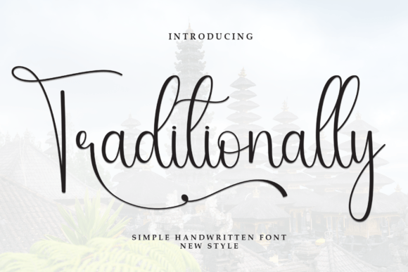 Traditionally Handwritten Font for Crafters & Sellers