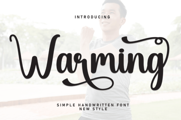 Warming: A Friendly Handwritten Font for Small Business Branding